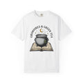 Witch Cauldron T-Shirt Boho Chic Witchcraft Gift Women Vintage T-Shirt Cauldron T-Shirt Bohemian Enthusiast Retro T-Shirt Occult Graphic Hand Drawn