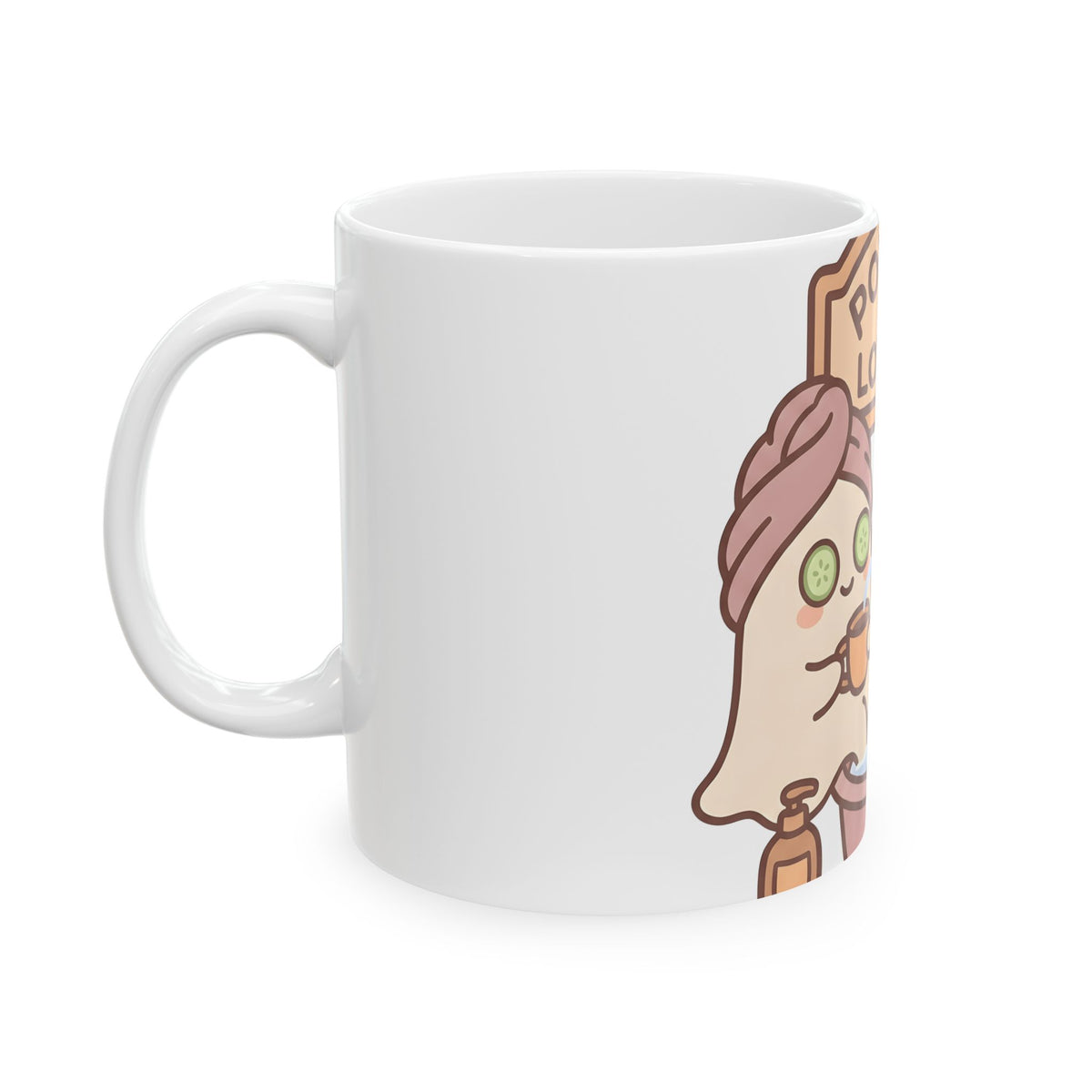 Spirit Spa Halloween Wellness Gift Cute Spiritual Center Horror Fan Spirituality Simple Bug Mug