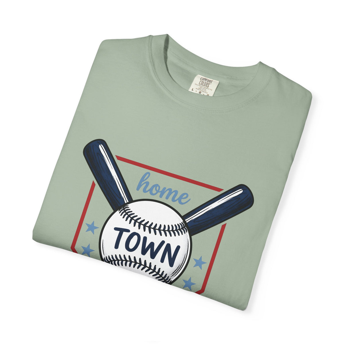 Baseball Graphic T-Shirt America/4th Of July Sports Gift Women Vintage T-Shirt Baseball T-Shirt Patriot Fan Distressed T-Shirt Athletic Graphic