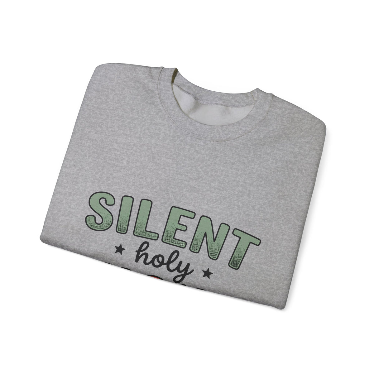 Holiday Text Sweatshirt Christmas Holiday Gift Women Playful Sweatshirt Typographic Sweatshirt Xmas Fan Festive Graphic Holiday Design Christmas