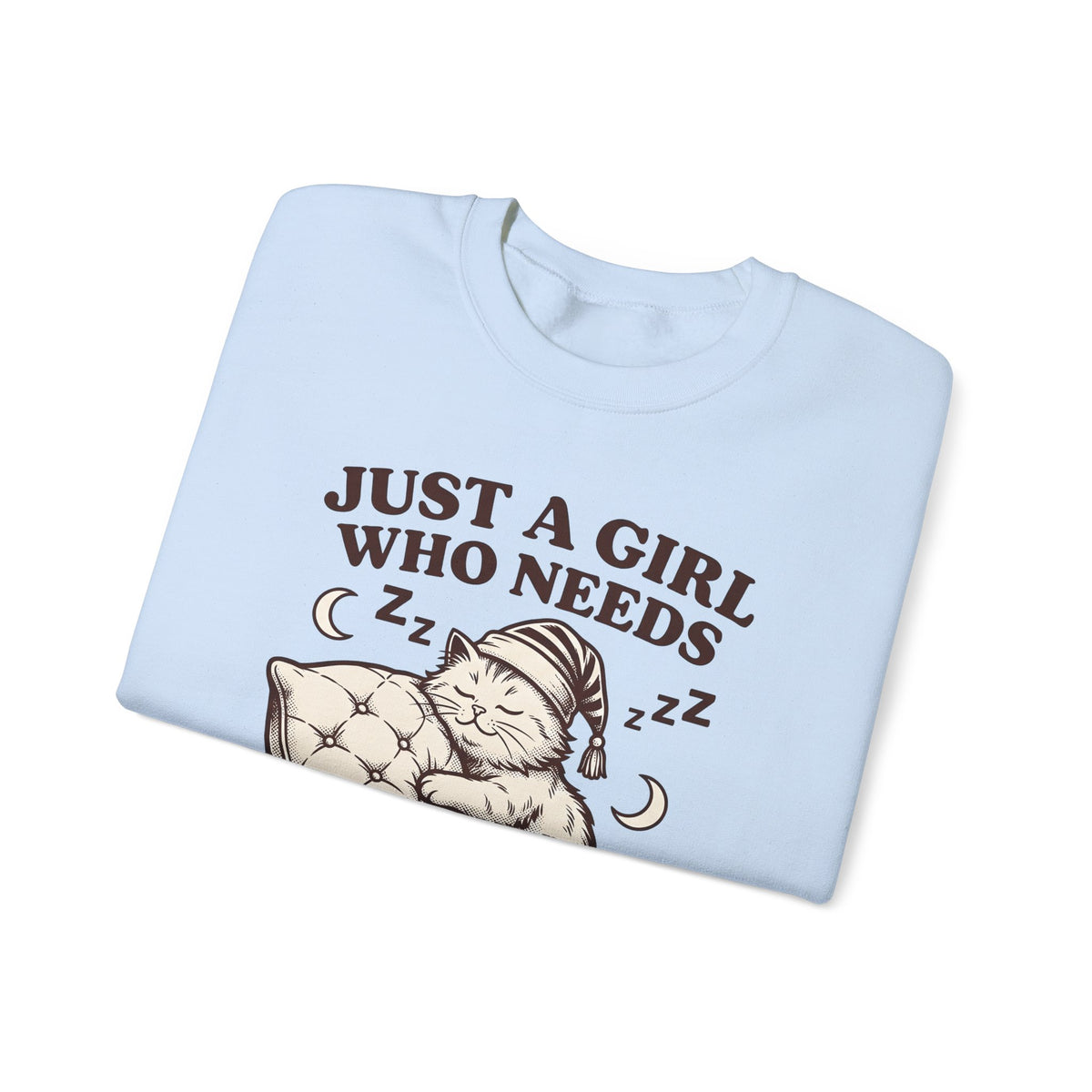 Sleeping Cat Sweatshirt Cat Nap Gift Women Vintage Sweatshirt Kitten Sweatshirt Cat Fan Retro Sweatshirt Slumber Graphic Hand Drawn Sweatshirt Sweatshirt