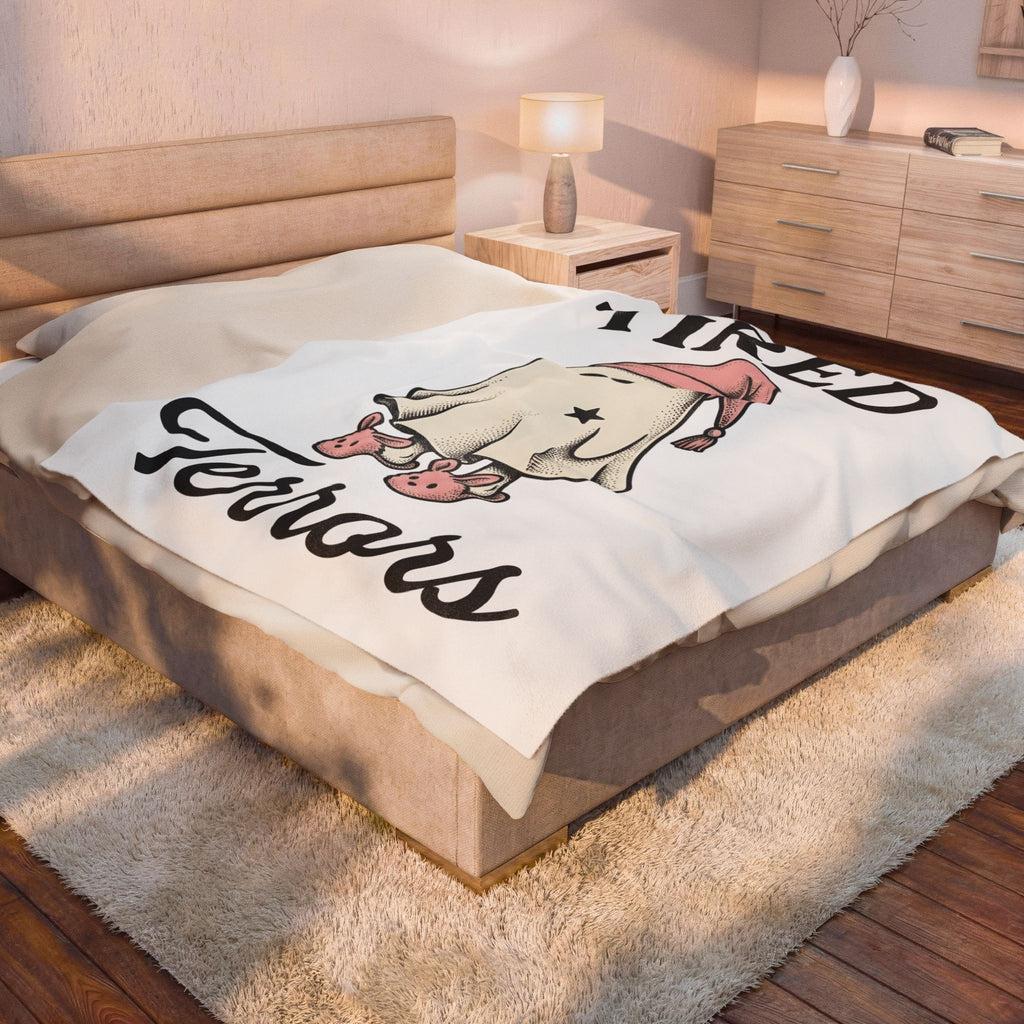Phantom Sleepwear Blanket Halloween Eerie Gift Women Charming Blanket Nightwear Blanket Horror Fan Spooky Blanket Spooky Graphic Classic Hare
