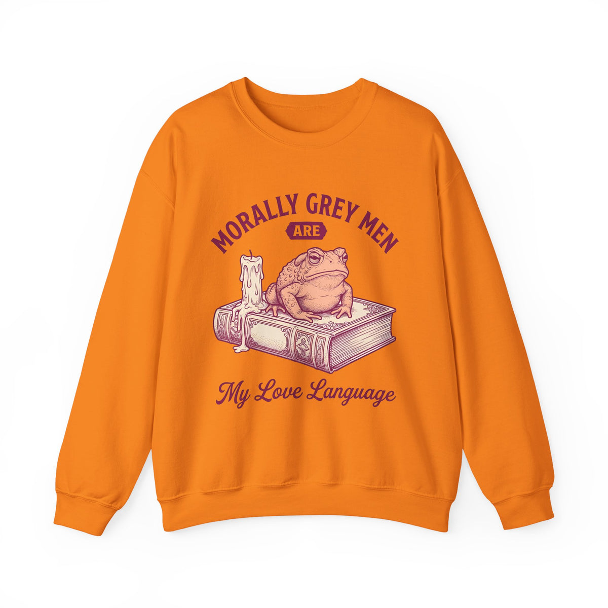 Amphibian Diary Sweatshirt Toad Myth Gift Women Rustic Sweatshirt Frog Sweatshirt Toad Fan Primitive Sweatshirt Legend Graphic Outline Flame Sweatshirt