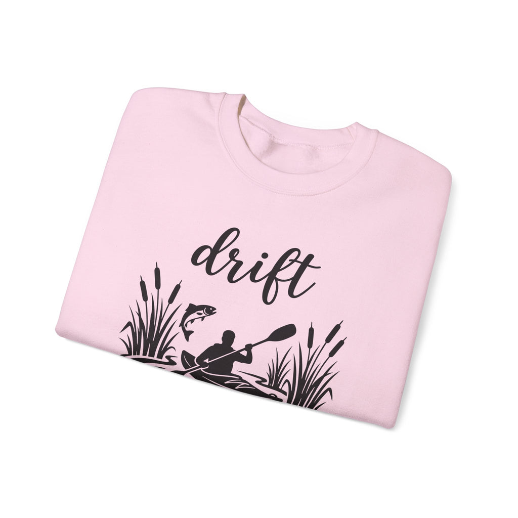 Kayak Silhouette Sweatshirt Sports Outdoors Gift Women Nature Graphic Sweatshirt Canoe