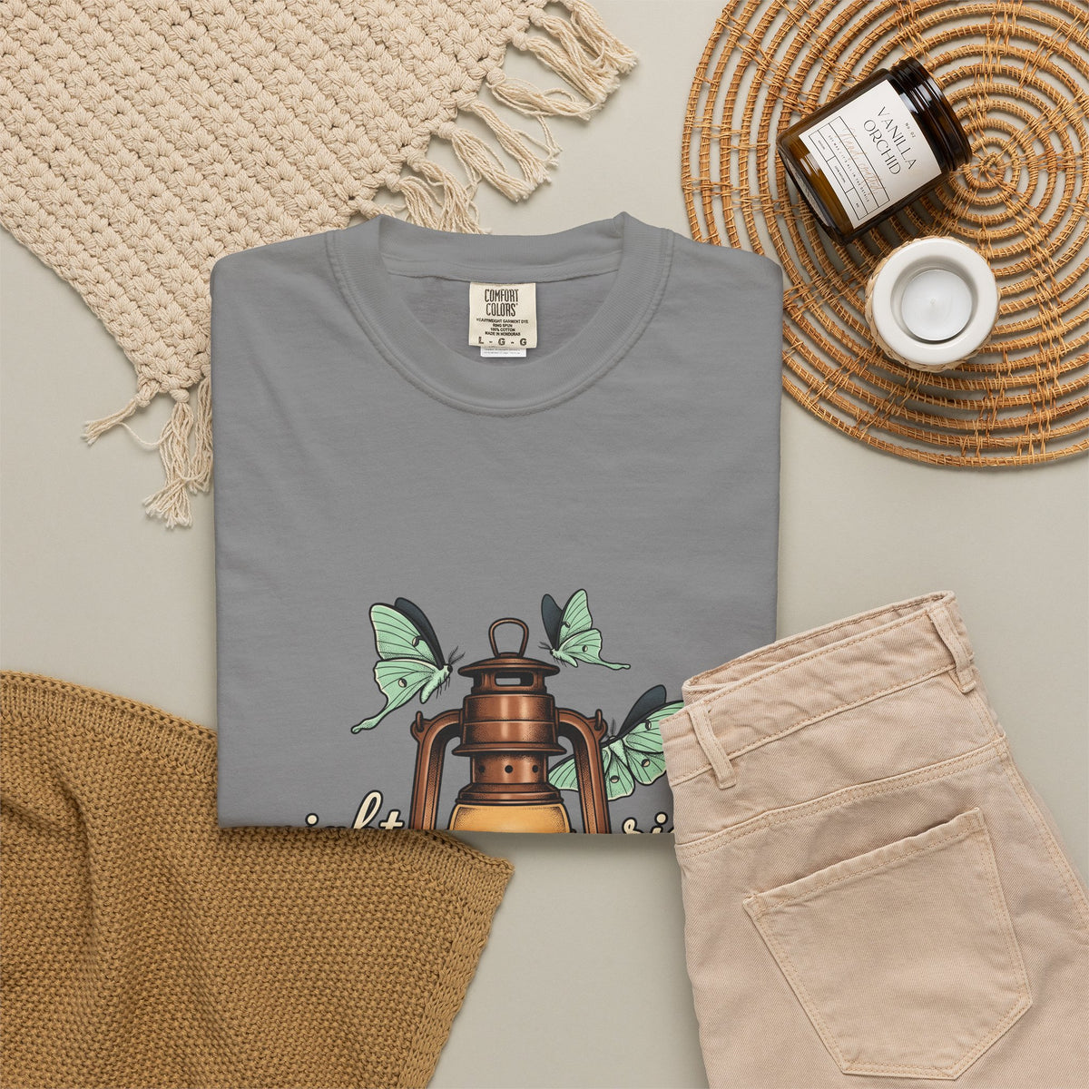 Night Moths T-Shirt Cowgirl Cowboy Gift Women Classic T-Shirt Moths T-Shirt Rodeo Fan Vintage T-Shirt Cowboy Graphic Line Art Insect T-Shirt