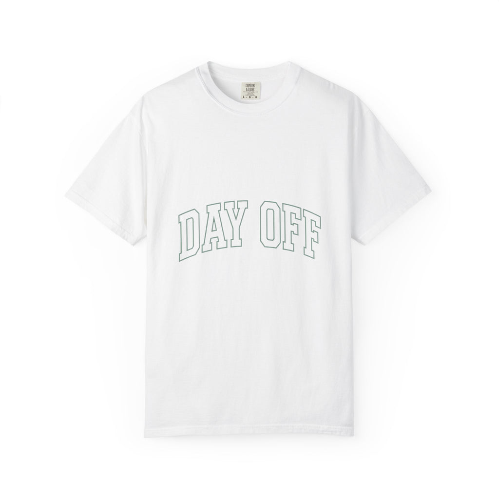 Varsity Text T-Shirt Moms Relaxation Gift Women Minimal T-Shirt Lettering T
