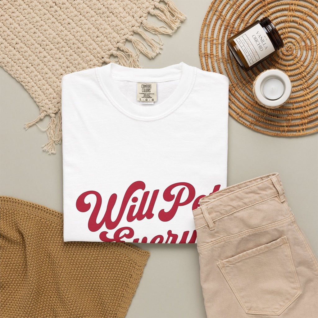 Puppy Phrase T-Shirt Dog Pets Gift Women Comic T-Shirt Puppy T-Shirt Dog Fan Cartoon T-Shirt Animal Graphic Old School Dog Bone T-Shirt