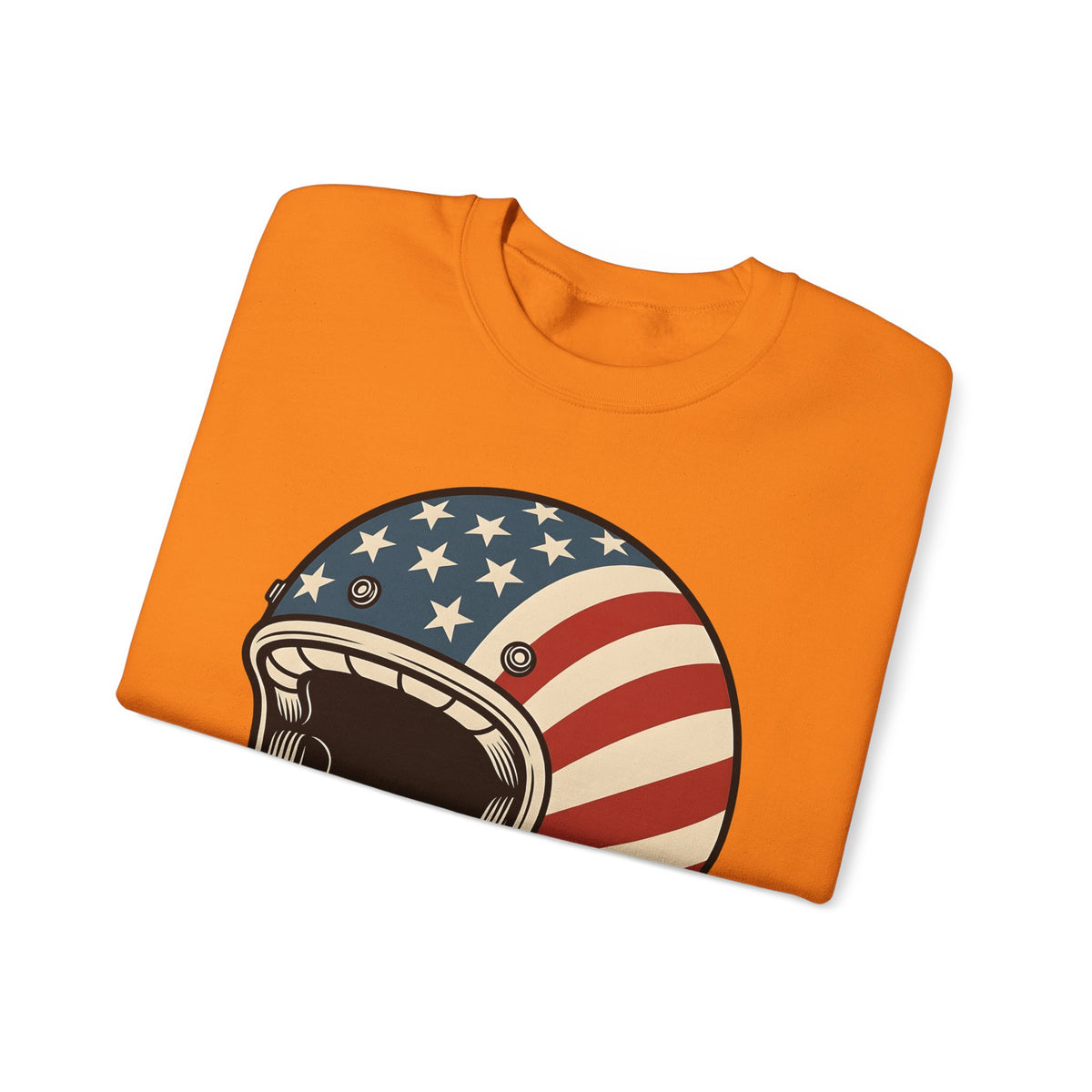 Us Flag Helmet Sweatshirt 4th Of July Liberty Gift Women Retro Sweatshirt Helmet Sweatshirt Patriot Fan Vintage Sweatshirt Retro Graphic Sweatshirt Vintage Star