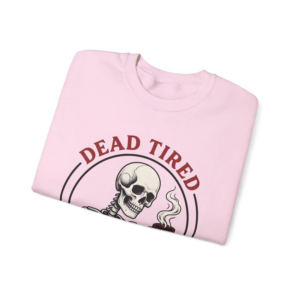 Skeleton Coffee Halloween Coffee Gift Tattoo Skull Coffee Horror Fan Traditional Caffeine Vintage Sweatshirt