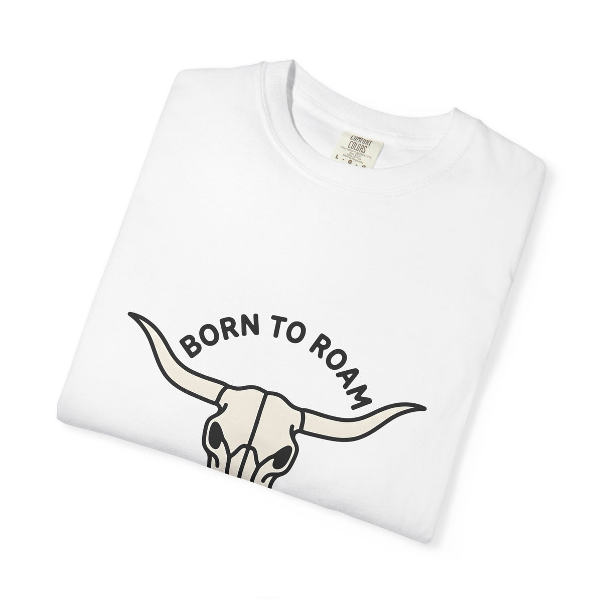Bull Skull Cowgirl Tribal Gift Country Skull Rodeo Fan Western Tribal Clean Horns T-Shirt