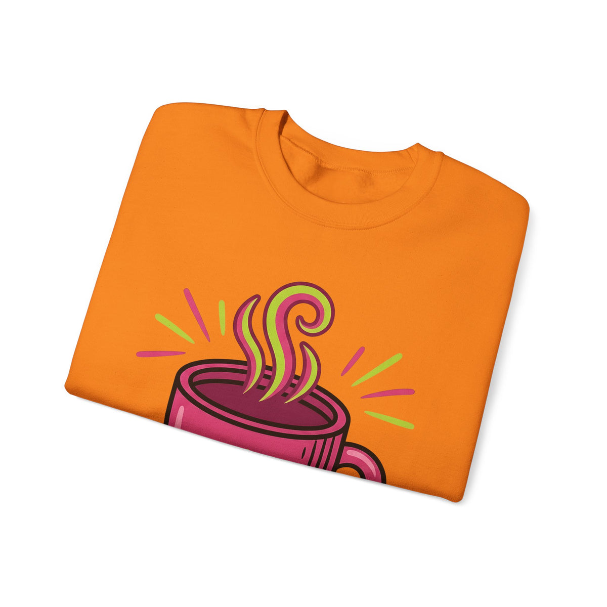 Coffee Cup Sweatshirt Coffee Brunch Gift Women Vintage Sweatshirt Sweatshirt Sweatshirt Coffee Fan Coffee Cup Sweatshirt Breakfast Graphic Comic Star Shape Sweatshirt
