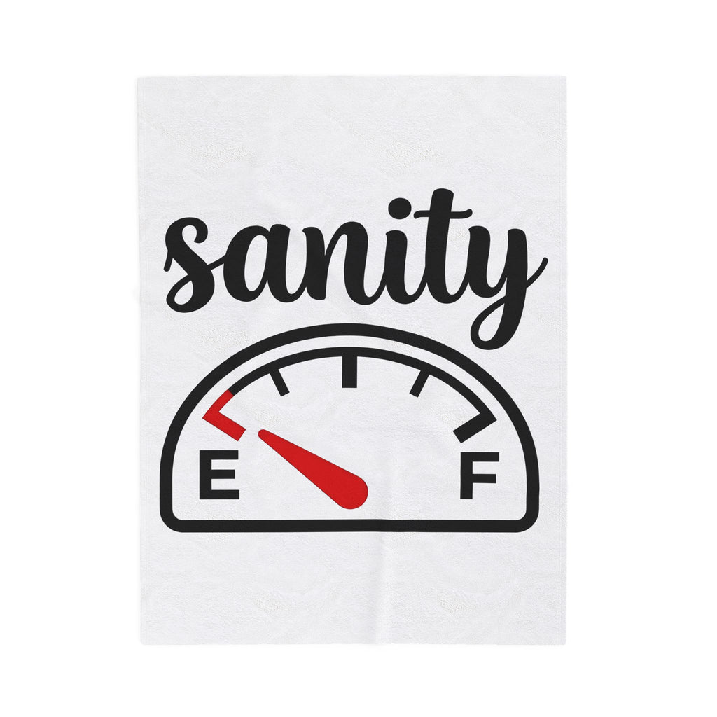 Fuel Dial Blanket Moms Family Gift Women Basic Blanket Fuel Gauge Blanket Mom Fan Fuel Meter Blanket Family Graphic Current Joke Blanket