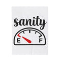 Fuel Dial Blanket Moms Family Gift Women Basic Blanket Fuel Gauge Blanket Mom Fan Fuel Meter Blanket Family Graphic Current Joke Blanket