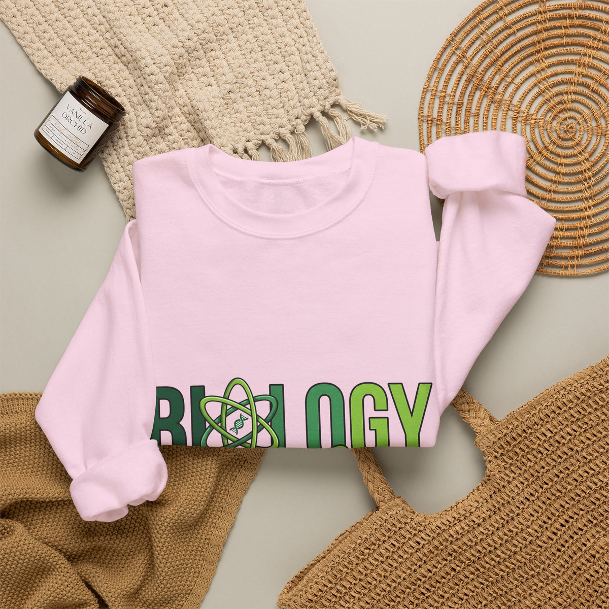 Dna Molecule Design Sweatshirt Teachers Biology Gift Women Contemporary Sweatshirt Genetic Structure Sweatshirt Educator Enthusiast Modern Sweatshirt Cellular