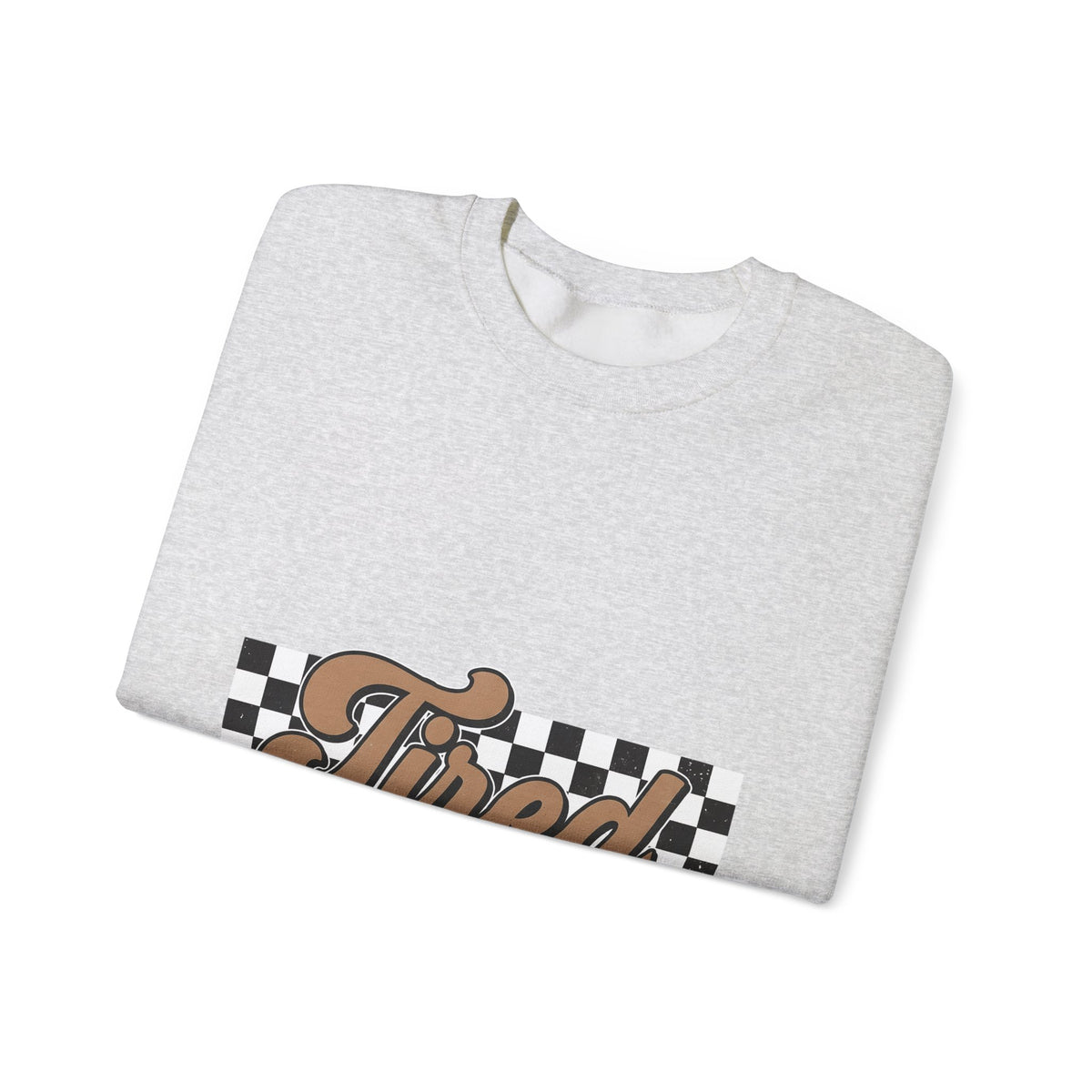 Cursive Font Sweatshirt Mom Comedy Gift Women Nostalgic Sweatshirt Script Sweatshirt Mother Fan Vintage Sweatshirt Humor Graphic Old-Fashioned Check Pattern