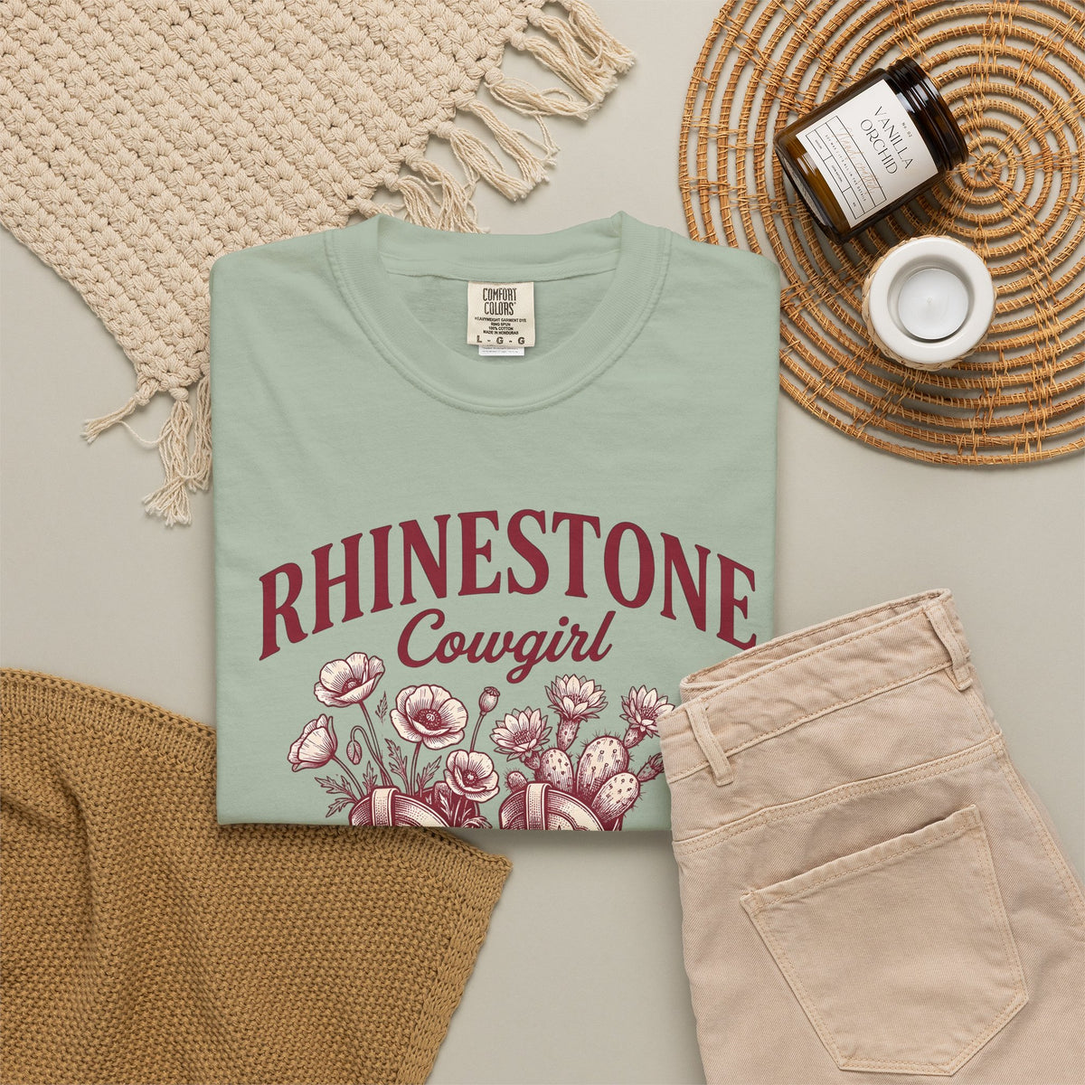 Western Boots Cowgirl Cowboy Gift Retro Cowboy Boots Rodeo Fan Cowboy Boot Vintage Sketch T-Shirt