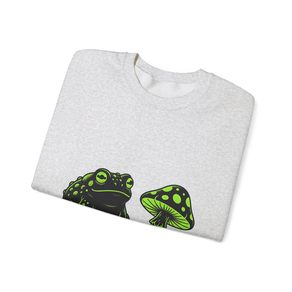 Toad Fungus Sweatshirt Halloween Spells Gift Women Dark Sweatshirt Chytrid Sweatshirt Horror Fan Gothic Sweatshirt Magic Graphic Retro Glow Sweatshirt