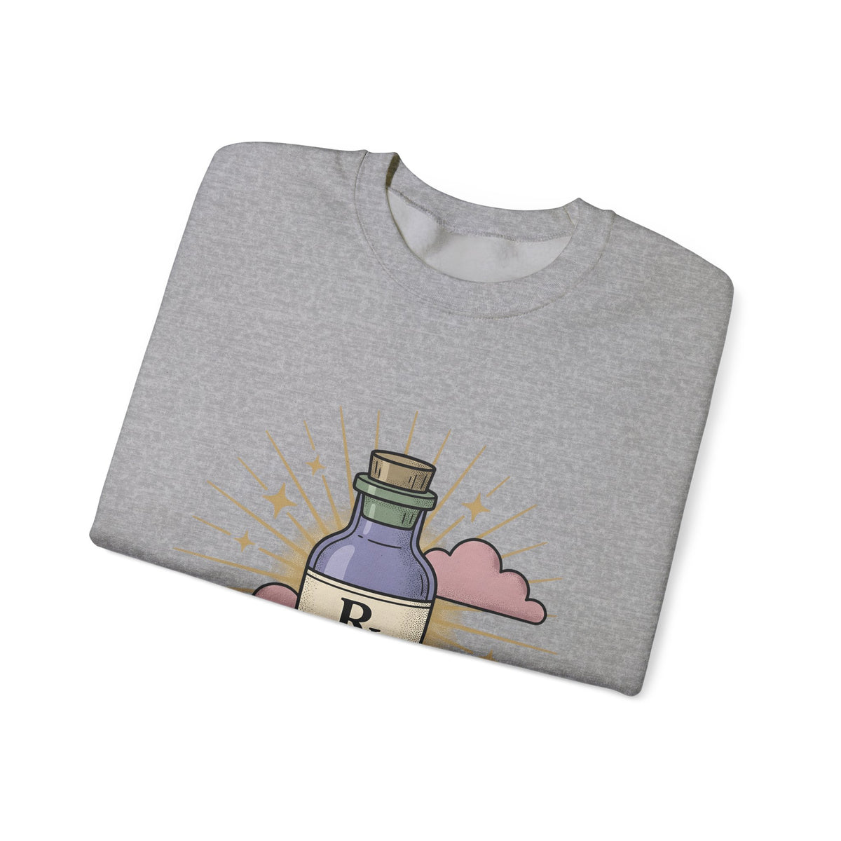 Pill Bottle Sweatshirt Nurses Healthcare Gift Women Classic Sweatshirt Medicine Bottle Sweatshirt Nurse Practitioner Enthusiast Vintage Sweatshirt Medical