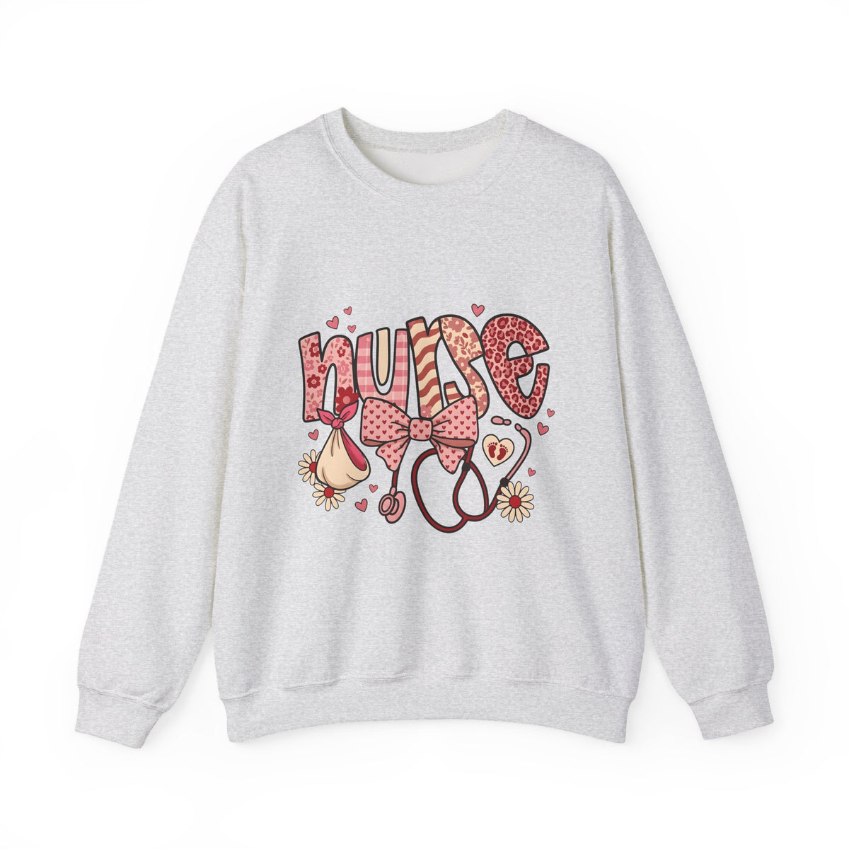 Nurse Nurses Healthcare Gift Adorable Nursing Nurse Fan Medical Staff Healthcare Sweatshirt