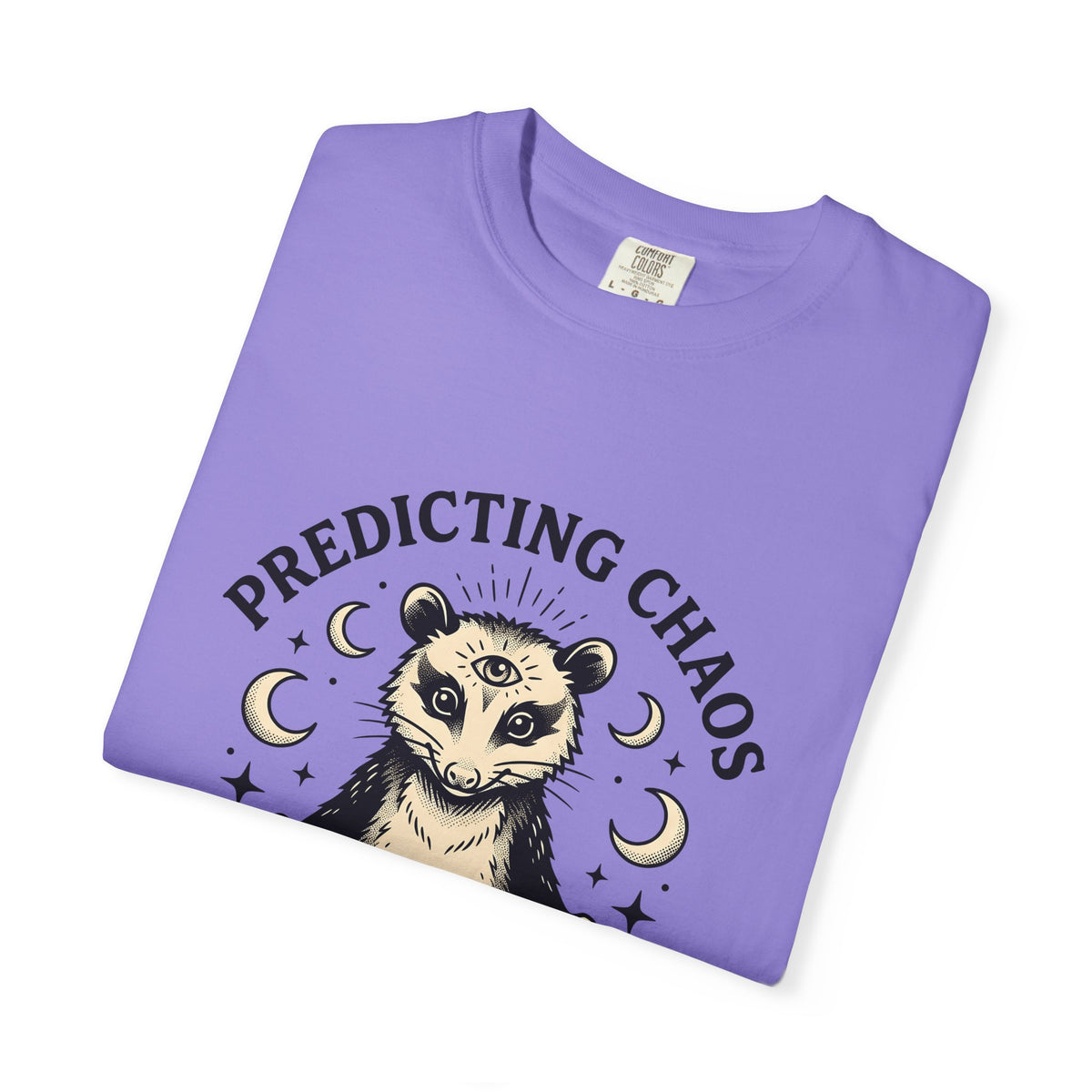 Peaceful Possum T-Shirt Possum Fauna Gift Women Mystical T-Shirt Opossum T-Shirt Possum Enthusiast Magical T-Shirt Wildlife Graphic Old School Moon
