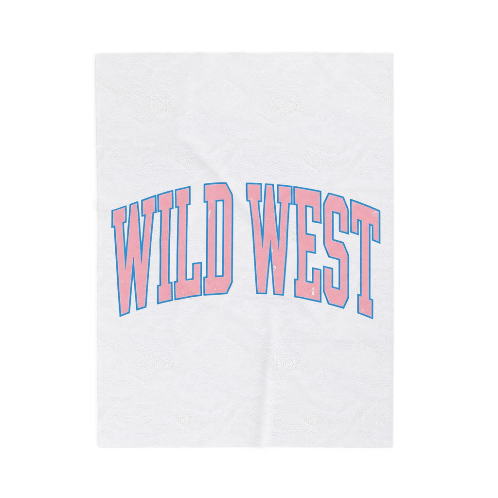 Cowboy Text Blanket Cowgirl Cowboy Gift Women Rustic Blanket Typography Blanket Rodeo Fan Western Blanket Cowboy Graphic Old School Curved Font