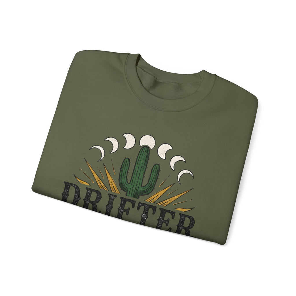 Desert Sun Sweatshirt Cowgirl Cowboy Gift Women Southwestern Sweatshirt Desert Sweatshirt Rodeo Fan Western Sweatshirt Ranch Graphic Antique Moon Cycle Sweatshirt