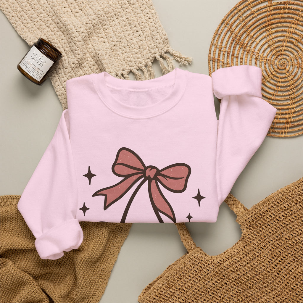 Skull Cherry Sweatshirt Halloween Eerie Gift Women Fun Sweatshirt Sugar Skull Sweatshirt Spooky Fan Cartoon Sweatshirt Dark Graphic Bow Tie Sweatshirt