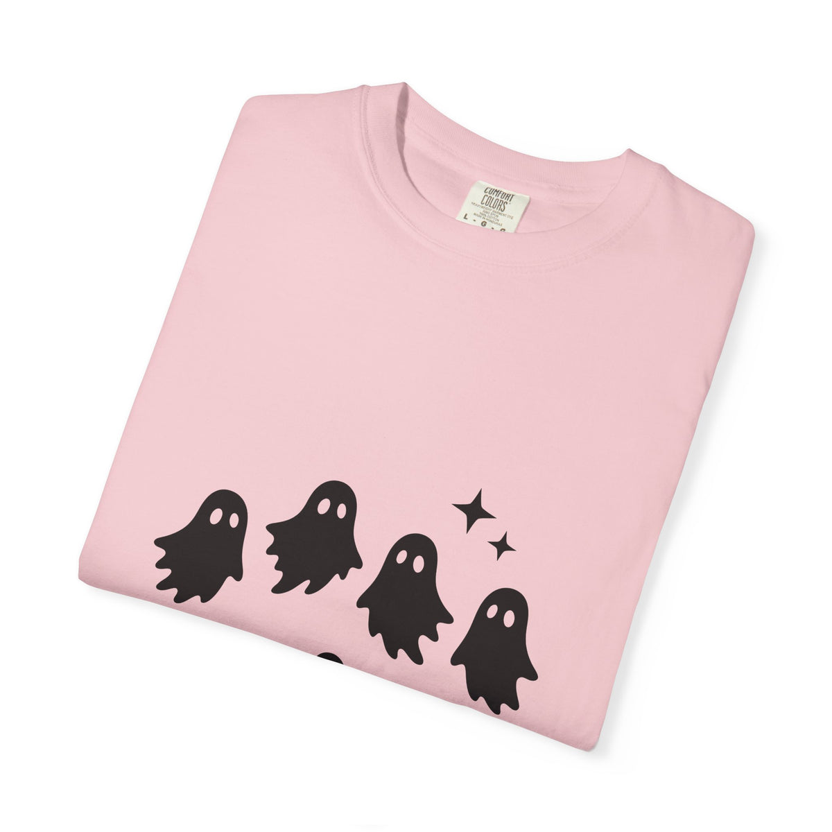 Ghost Halloween Spooky Gift Minimalist Specter Horror Fan Ghostly Creepy Silhouette T-Shirt