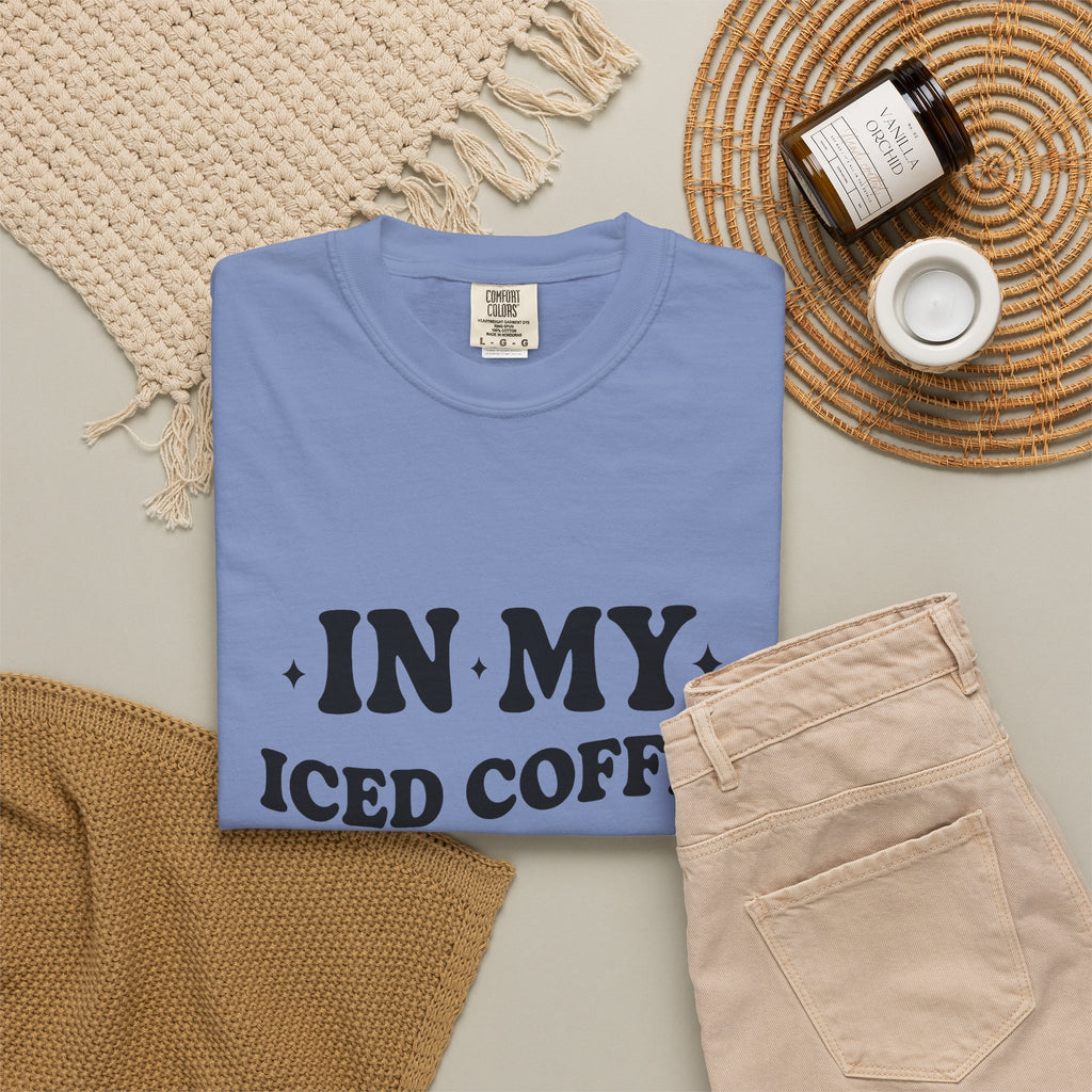 Coffee Text T-Shirt Moms Brew Gift Women Nostalgic T-Shirt Coffee T-Shirt Mom Fan Vintage T-Shirt Roast Graphic Sleek Glimmers T-Shirt