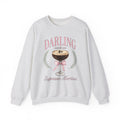 Espresso Martini Sweatshirt Coffee Cocktail Gift Women Watercolor Sweatshirt Martini Sweatshirt Coffee Fan Cocktail Design Sweatshirt Hand Drawn Pink Bow