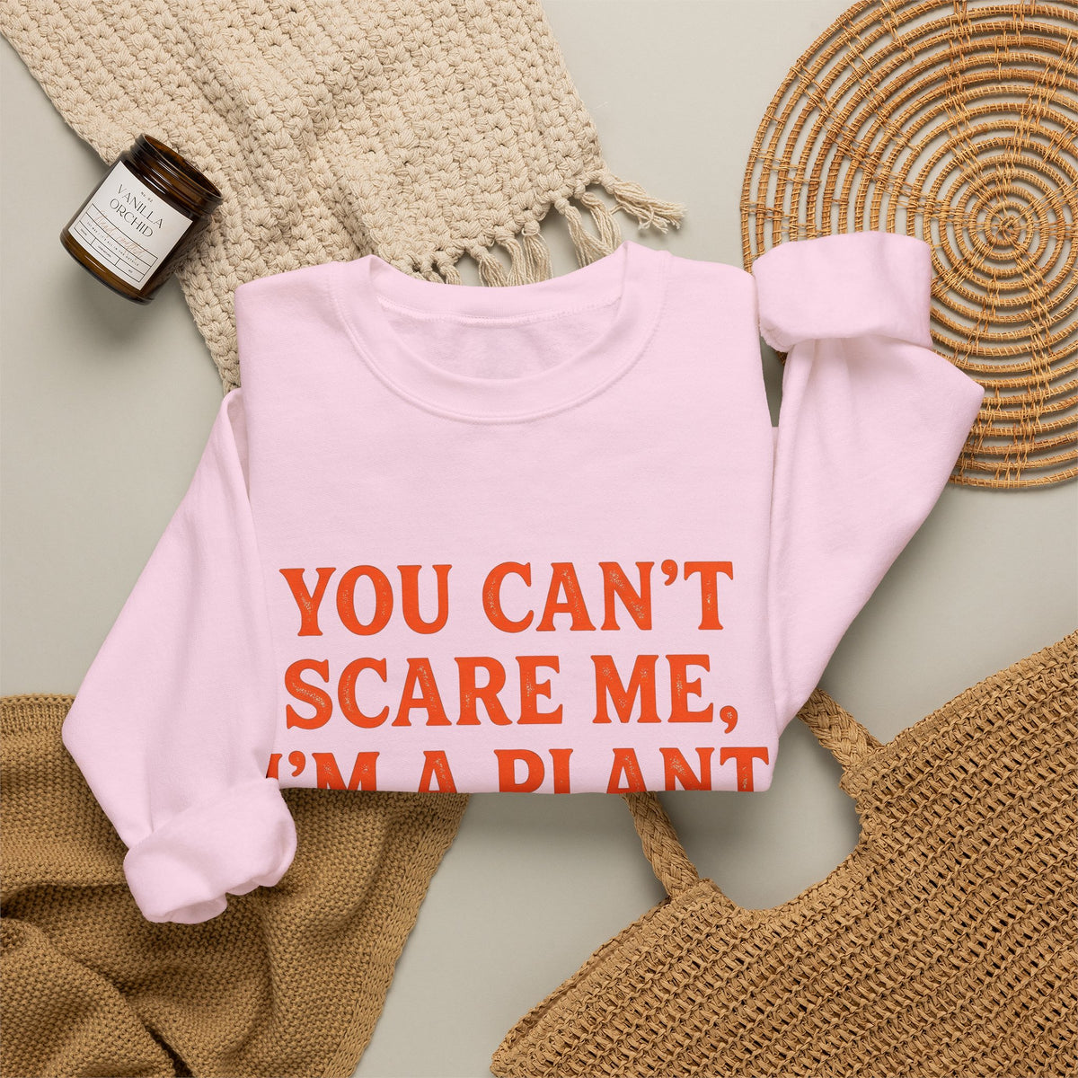 Autumn Leaves Halloween Plant Gift Bold Fall Foliage Spooky Fan Vintage Fall Foliage Sweatshirt