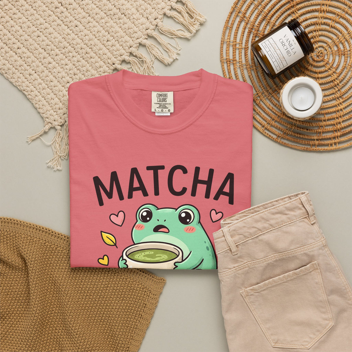 Frog Tea T-Shirt Coffee Animal Gift Women Kawaii T-Shirt Toad Drink T-Shirt Coffee Fan Creature Graphic T-Shirt Cartoon Hearts T-Shirt