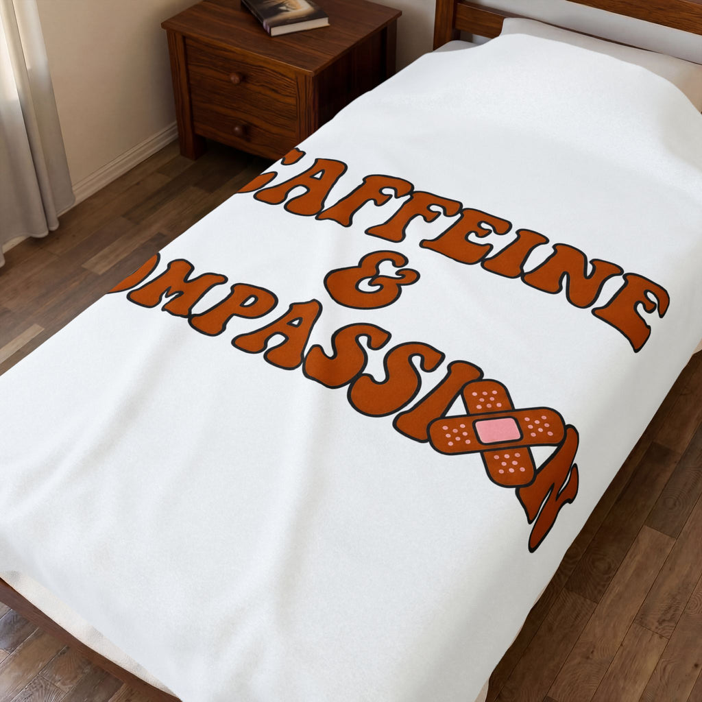Bandage Art Blanket Nurses Classroom Gift Women Retro Blanket Bandages Blanket Nurse Enthusiast Vintage Blanket Education Graphic Line Art Espresso