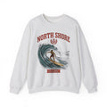 Surfer Wave Surfing Beach Gift Vintage Wave Surfer Fan Retro Coastal Hand Drawn Palm Sweatshirt
