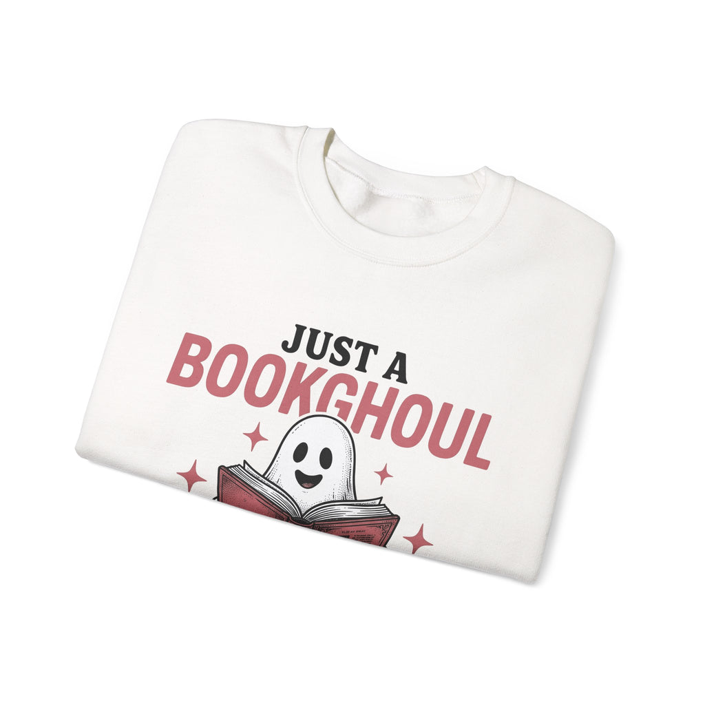 Phantom Reading Book Sweatshirt Halloween Reader Gift Women Illustration Sweatshirt Bookworm Sweatshirt Spooky Fan Ghostly Sweatshirt Book Graphic Sketch