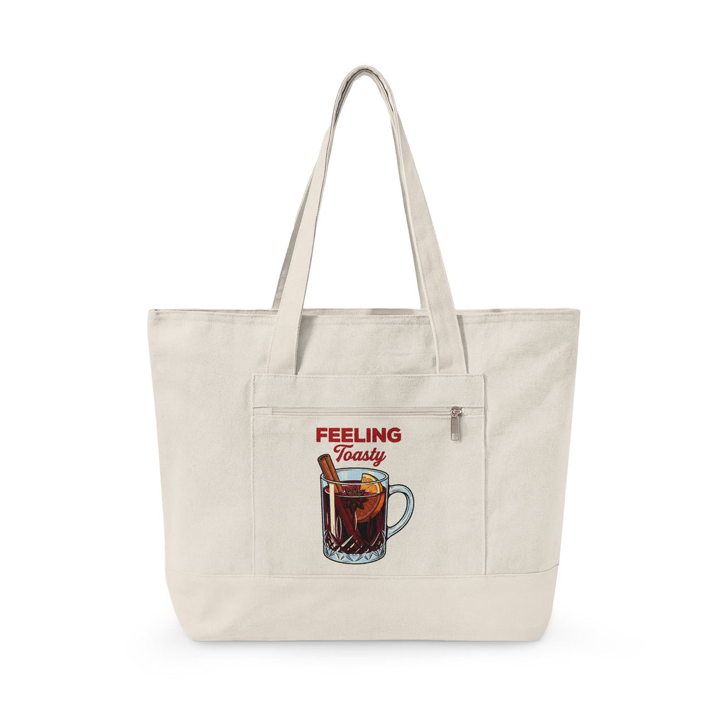 Mulled Wine Mug Holiday Christmas Gift Vintage Mulled Wine Winter Fan Holiday Xmas Hand Tote Bag