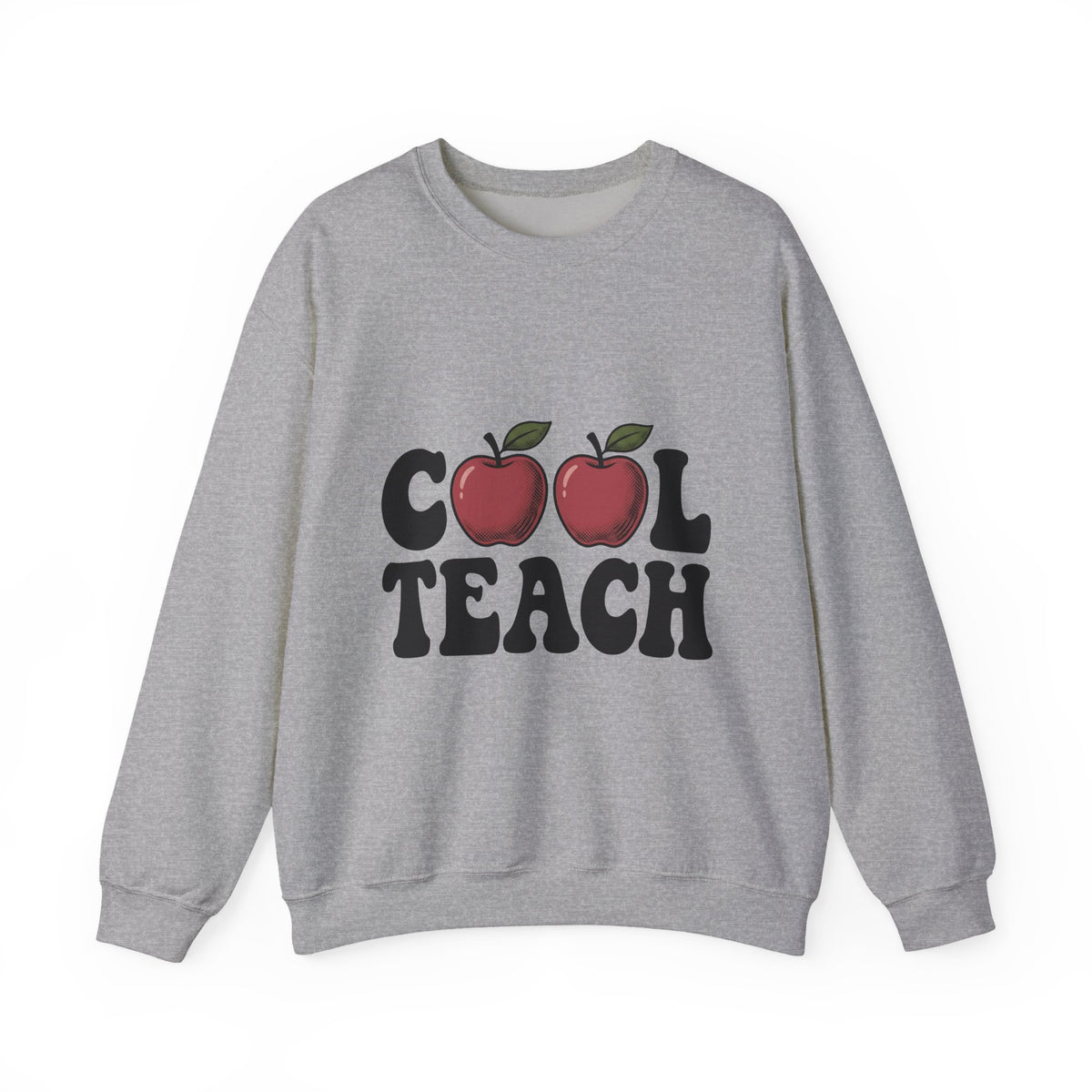 Apple Illustration Sweatshirt Teacher Gratitude Gift Women Retro Sweatshirt Fruit Sweatshirt Educator Enthusiast Vintage Sweatshirt Appreciation Graphic