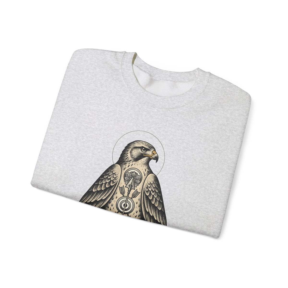 Eagle Design Sweatshirt Sports Wildlife Gift Women Tribal Sweatshirt Bald Eagle Sweatshirt Athlete Fan Native Sweatshirt Wildlife Graphic Classic Spear Sweatshirt