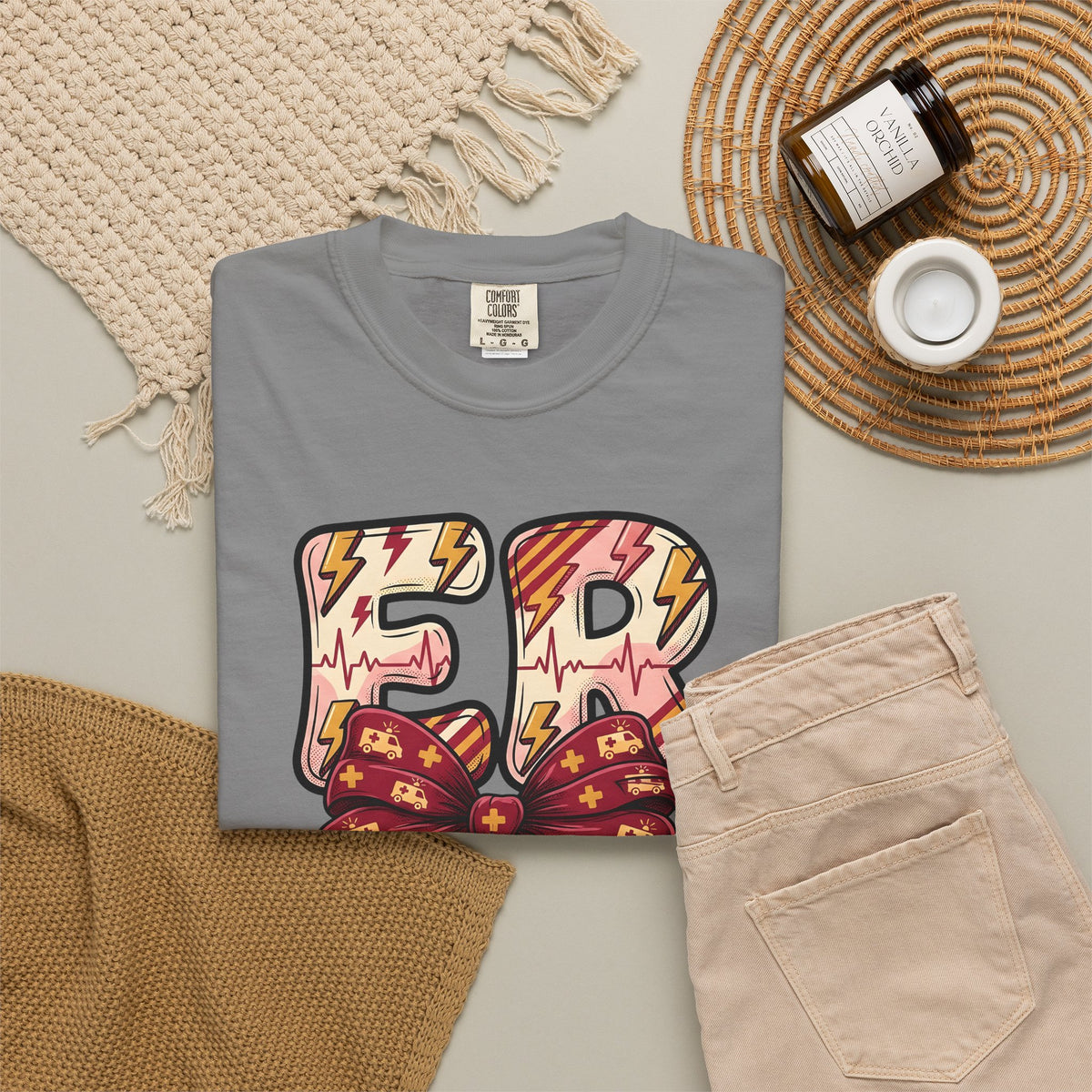 Medical Hair Bow T-Shirt Nurse Wellness Gift Women Illustrated T-Shirt Hair Bow T-Shirt Nursing Enthusiast Illustrated T-Shirt Health Graphic