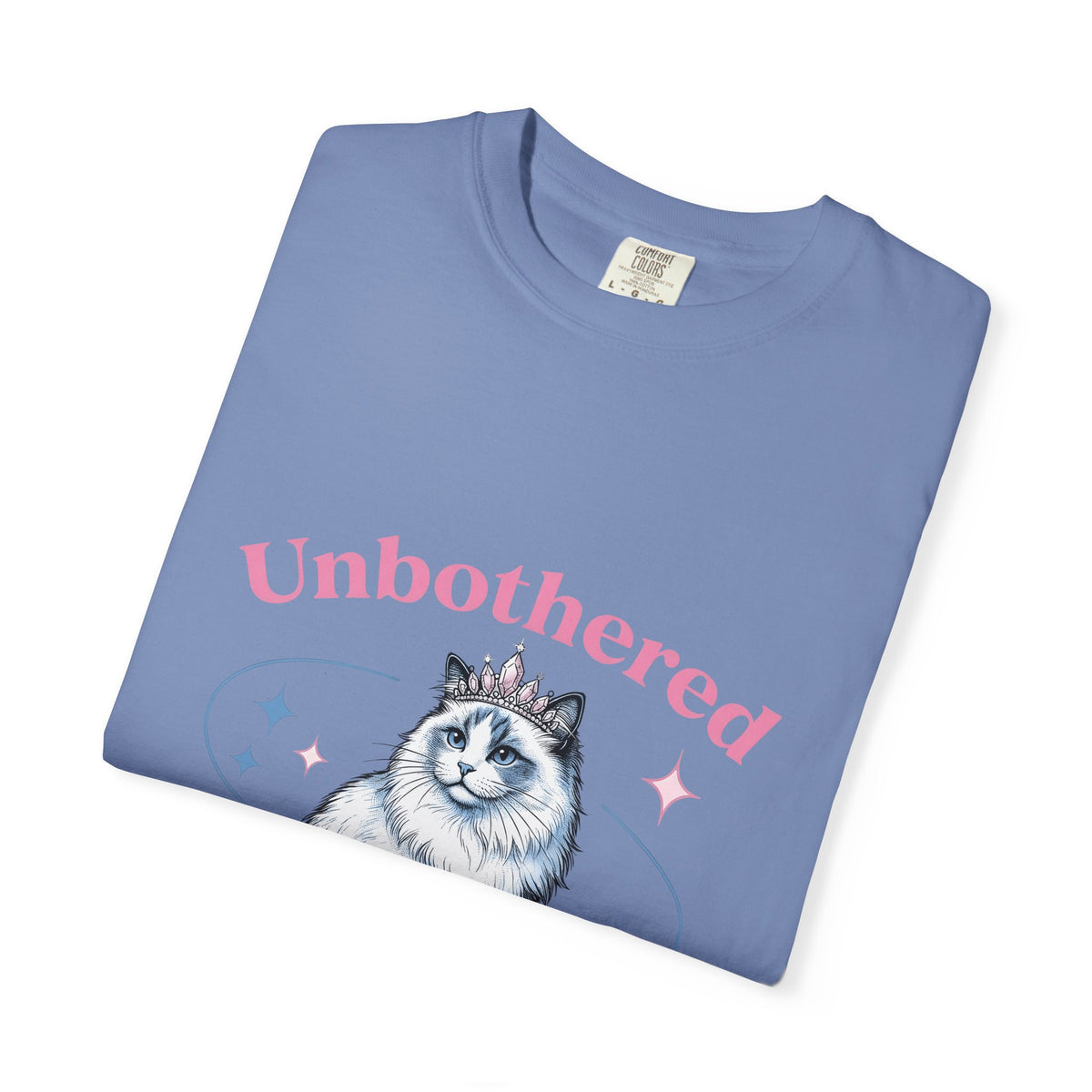 Crowned Cat T-Shirt Cat Princess Gift Women Trending T-Shirt Kitty T-Shirt Cat Fan Feline T-Shirt Royal Graphic Vintage Sparkle T-Shirt