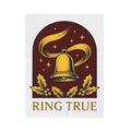 Bell Design Blanket Christmas Seasonal Gift Women Vintage Blanket Chime Blanket Xmas Fan Retro Blanket Holiday Graphic Retro Mistletoe Blanket