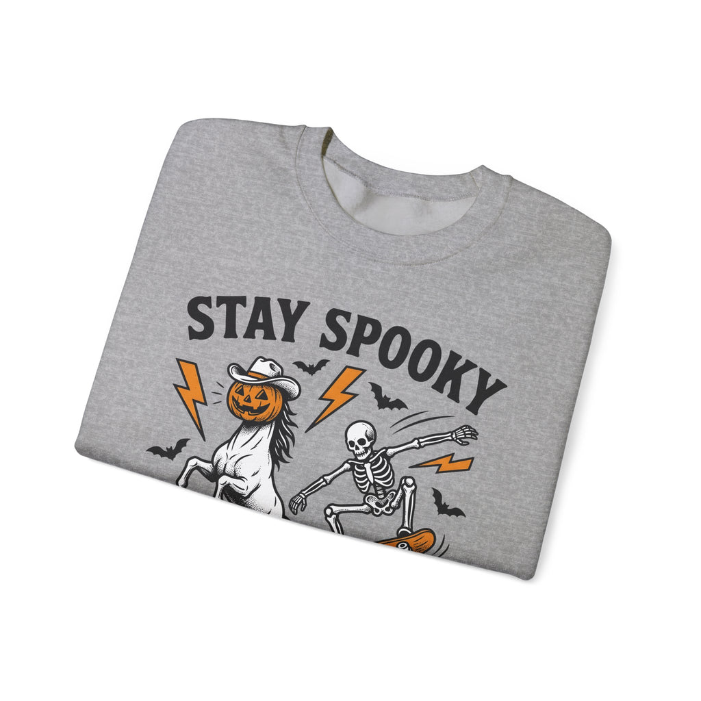 Pumpkin Horse Face Sweatshirt Halloween Macabre Gift Women Nostalgic Sweatshirt Gourd Sweatshirt Horror Fan Spooky Sweatshirt Dark Graphic