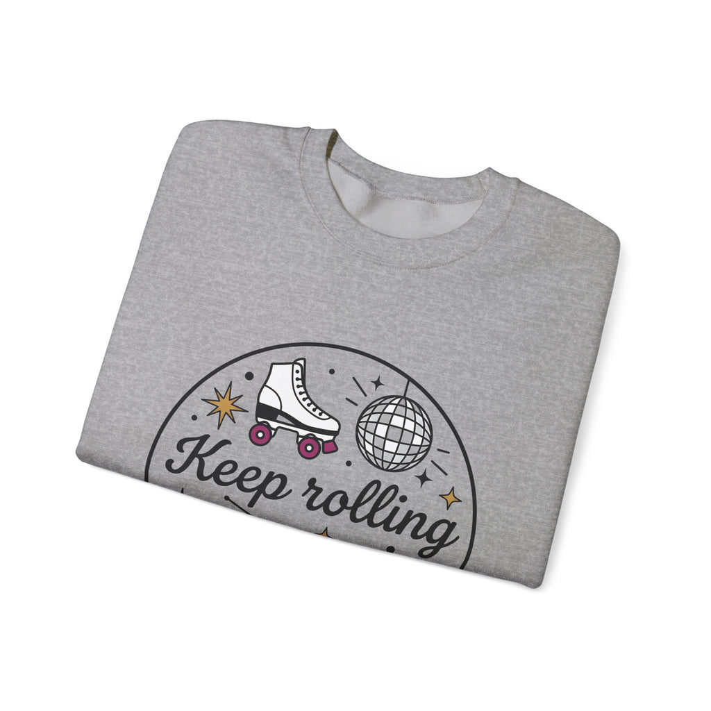 Roller Skate Sweatshirt Roller Skating Sound Gift Women Hand Drawn Sweatshirt Skateboard Sweatshirt Roller Derby Enthusiast Illustrated Sweatshirt Audio
