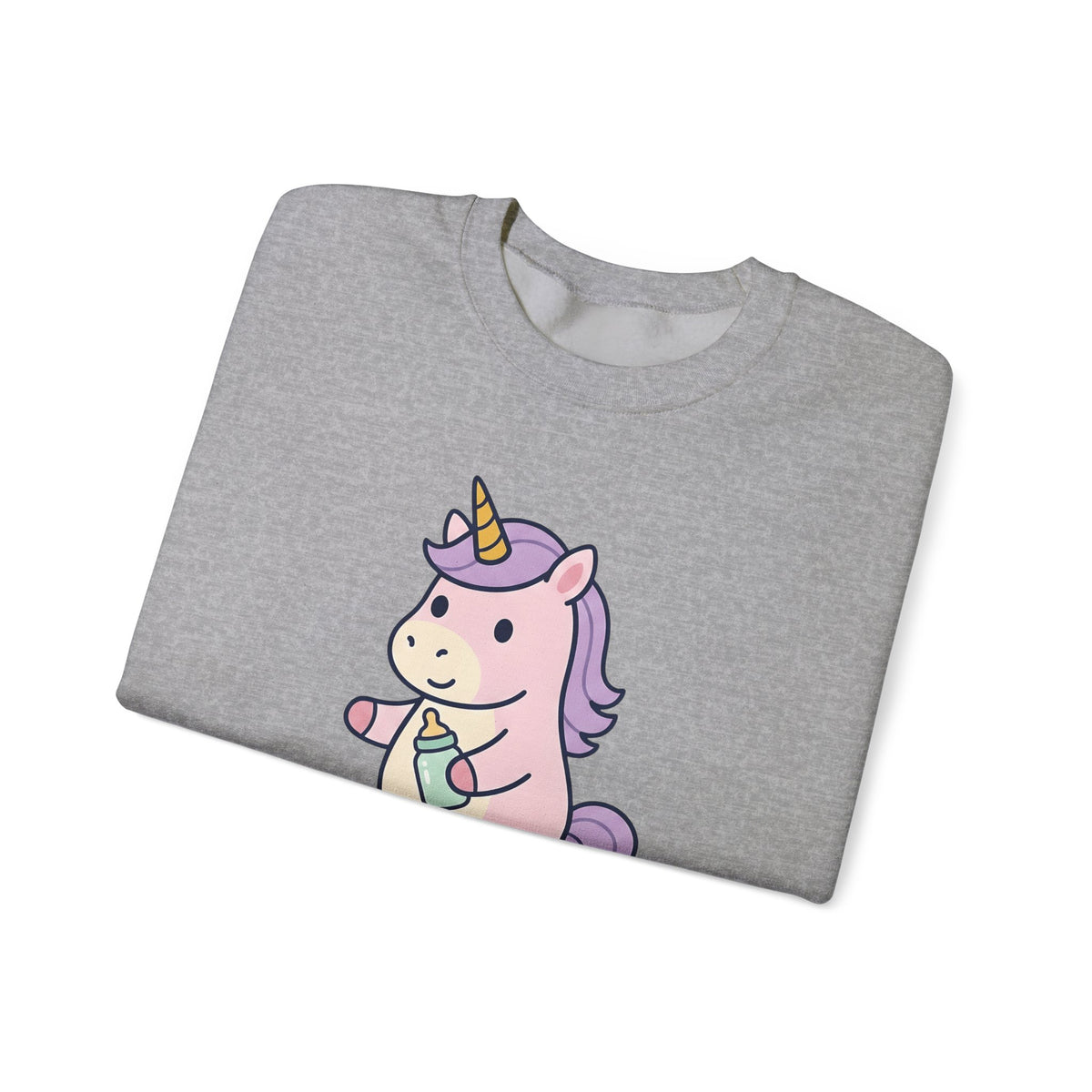 Baby Unicorn Sweatshirt NICU Nurse Clinic Gift Women Adorable Sweatshirt Unicorn Sweatshirt Nurse Practitioner Enthusiast Cute Sweatshirt Medical Graphic