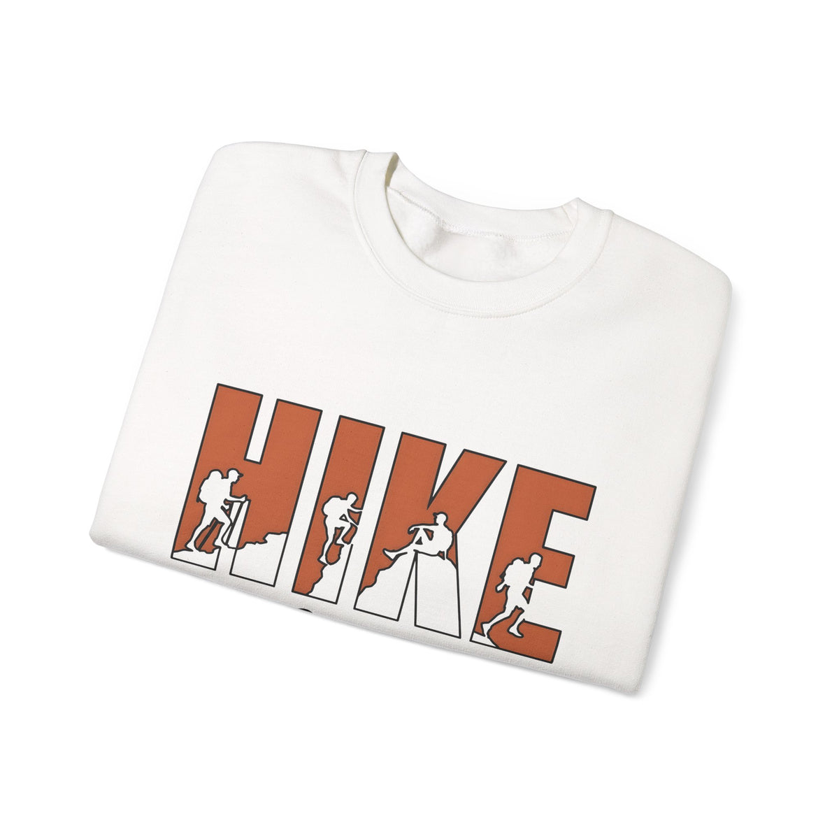 Backpacker Print Sweatshirt Hiking Exploration Gift Women Striking Sweatshirt Traveler Sweatshirt Trekker Enthusiast Artistic Sweatshirt Adventure Graphic