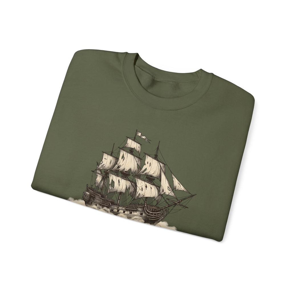 Capybara Boat Sweatshirt Capybara Wildlife Gift Women Retro Sweatshirt Rodent Sweatshirt Capybara Fan Vintage Sweatshirt Animal Graphic Sketch Cattails Sweatshirt