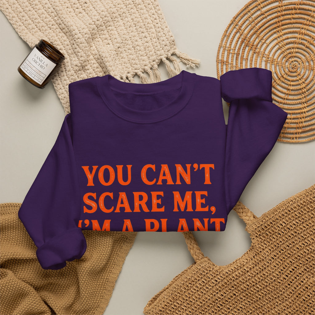 Autumn Leaves Halloween Plant Gift Bold Fall Foliage Spooky Fan Vintage Fall Foliage Sweatshirt