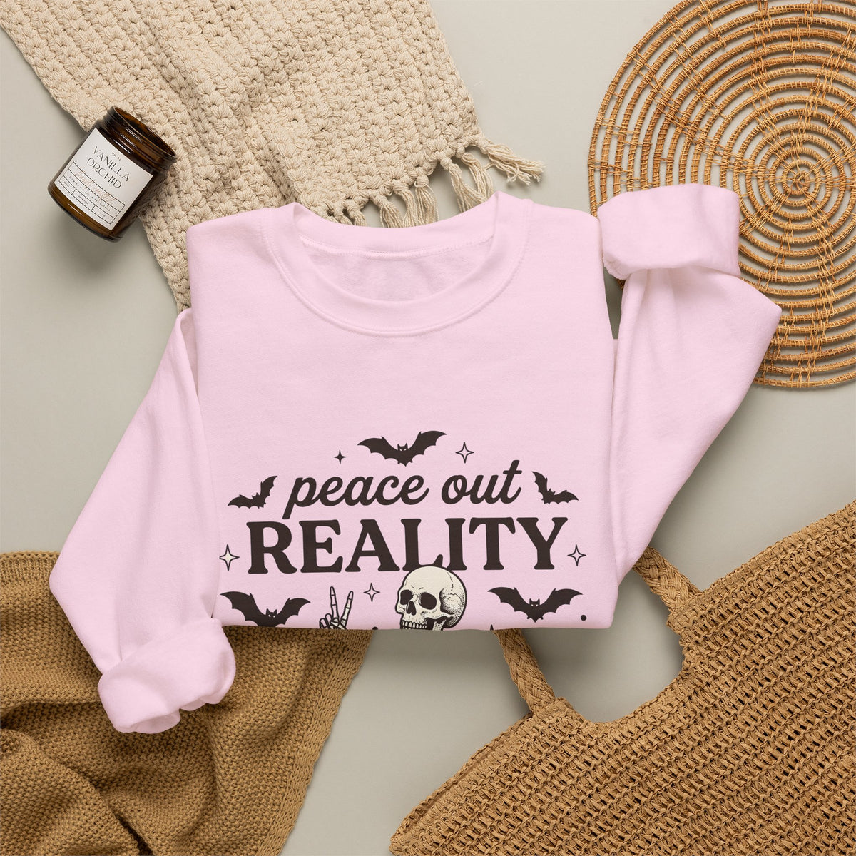Skeleton Graphic Sweatshirt Funny Halloween Gift Women Gothic Sweatshirt Bones Sweatshirt Humor Fan Dark Sweatshirt Spooky Graphic Vintage Bat Sweatshirt
