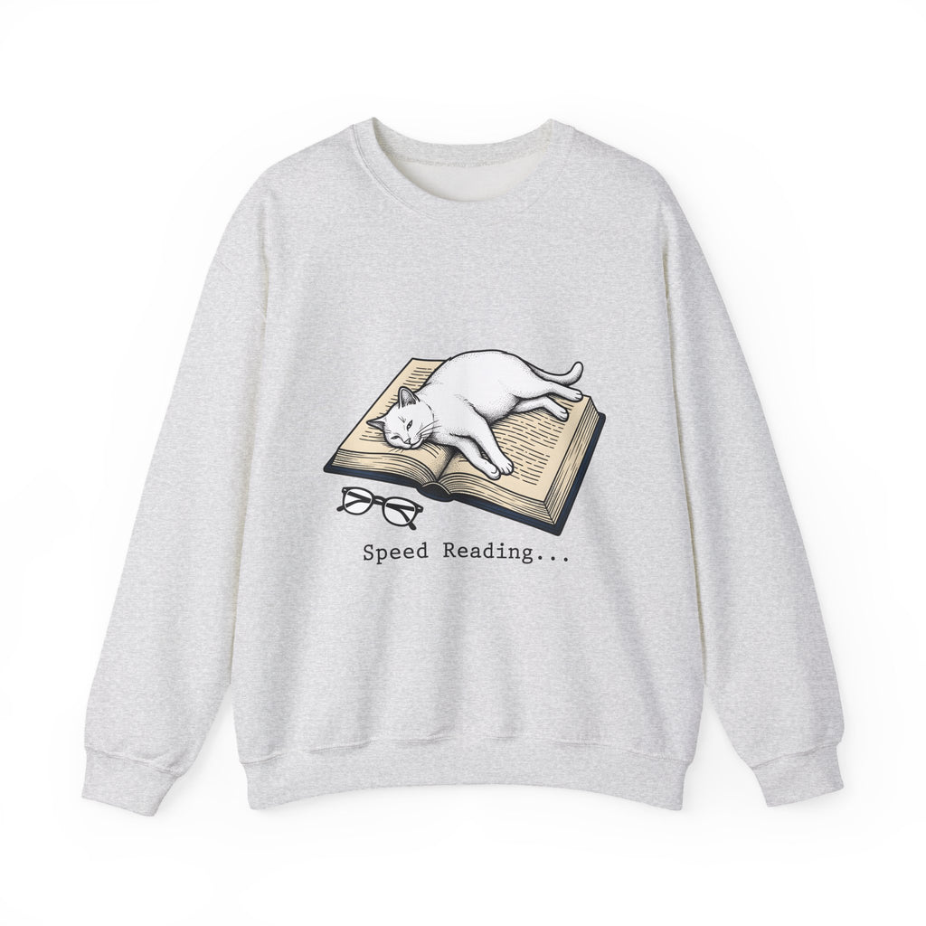 Kitten Read Sweatshirt Cat Reader Gift Women Retro Sweatshirt Kitten Sweatshirt Cat Fan Vintage Sweatshirt Bookworm Graphic Sketch Spectacles Sweatshirt