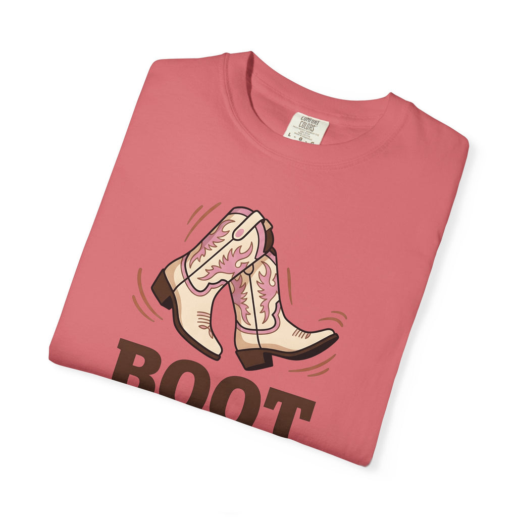 Cowboy Boots T-Shirt Cowgirl Country Gift Women Cartoon T-Shirt Boot T-Shirt Cowgirl Fan Rodeo T-Shirt Country Graphic Retro Western T-Shirt